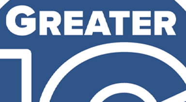Closeup of Greater IC logo